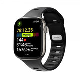 Nomad Apple Watch 44/45/46mm ranneke Tempo Band, musta