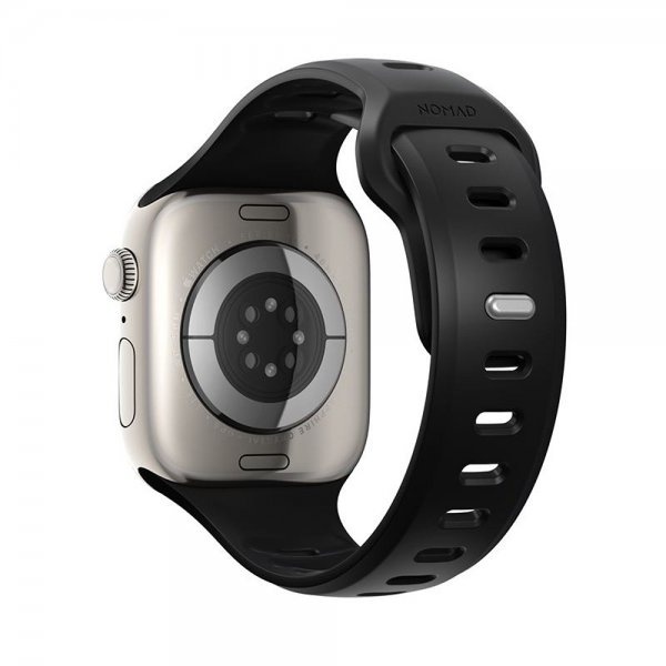 Nomad Apple Watch 44/45/46mm ranneke Tempo Band, musta