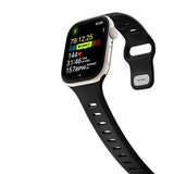 Nomad Apple Watch 44/45/46mm ranneke Tempo Band, musta