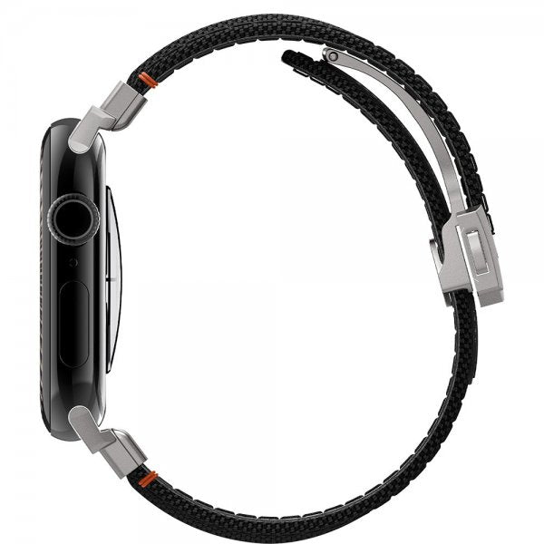 Spigen Apple Watch 44/45/46mm/Ultra 49mm ranneke Classic Fit Musta