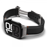 Spigen Apple Watch 44/45/46mm/Ultra 49mm ranneke Classic Fit Musta
