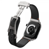Spigen Apple Watch 44/45/46mm/Ultra 49mm ranneke Classic Fit Musta