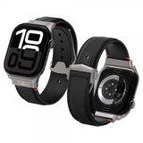 Spigen Apple Watch 44/45/46mm/Ultra 49mm ranneke Classic Fit Musta
