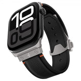Spigen Apple Watch 44/45/46mm/Ultra 49mm ranneke Classic Fit Musta