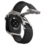Spigen Apple Watch 44/45/46mm/Ultra 49mm ranneke Classic Fit Musta