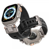 Spigen Apple Watch 44/45/46mm/Ultra 49mm ranneke DuraPro Armor PU musta