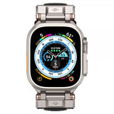 Spigen Apple Watch 44/45/46mm/Ultra 49mm ranneke DuraPro Armor PU musta