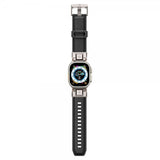 Spigen Apple Watch 44/45/46mm/Ultra 49mm ranneke DuraPro Armor PU musta