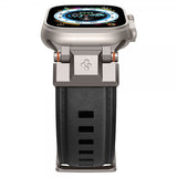 Spigen Apple Watch 44/45/46mm/Ultra 49mm ranneke DuraPro Armor PU musta