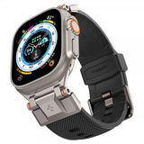 Spigen Apple Watch 44/45/46/49mm ranneke DuraPro Armor Musta