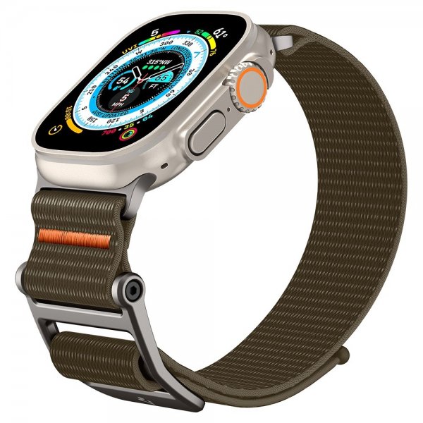 Spigen Apple Watch 44/45/46mm/Ultra 49mm ranneke DuraPro Flex Khaki