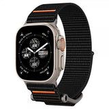 Spigen Apple Watch 44/45/46mm/Ultra 49mm ranneke DuraPro Flex Musta