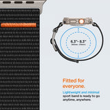 Spigen Apple Watch 44/45/46mm/Ultra 49mm ranneke DuraPro Flex Musta