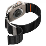 Spigen Apple Watch 44/45/46mm/Ultra 49mm ranneke DuraPro Flex Musta