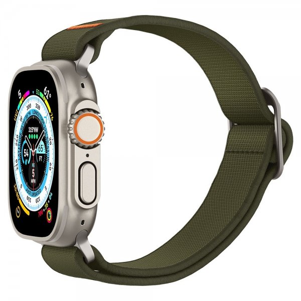 Spigen Apple Watch 44/45/46mm/Ultra 49mm ranneke Lite Fit Ultra Khaki