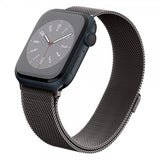Spigen Apple Watch 44/45/46mm/Ultra 49mm -ranneke, Metal Fit Graphite