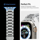Spigen Apple Watch 44/45/46mm/Ultra 49mm ranneke Modern Fit 316L Silver