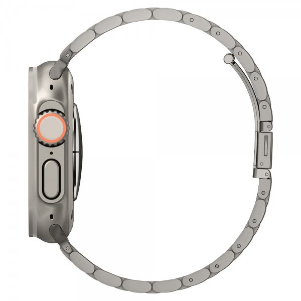 Spigen Apple Watch 44/45/46mm/Ultra 49mm ranneke Modern Fit titaani Natural Titanium