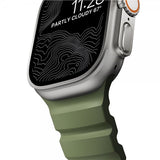 Nomad Apple Watch 44/45/46mm/Ultra 49mm ranneke Rocky Point Natural Forest