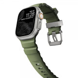 Nomad Apple Watch 44/45/46mm/Ultra 49mm ranneke Rocky Point Natural Forest