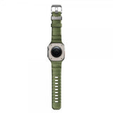 Nomad Apple Watch 44/45/46mm/Ultra 49mm ranneke Rocky Point Natural Forest