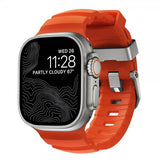 Nomad Apple Watch 44/45/46mm/Ultra 49mm ranneke Rocky Point Natural Magma