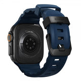 Nomad Apple Watch 44/45/46mm/Ultra 49mm ranneke Rocky Point Musta Atlantic