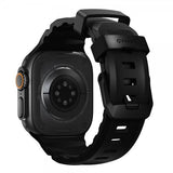 Nomad Apple Watch 44/45/46mm/Ultra 49mm ranneke Rocky Point musta Carbon Black