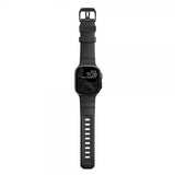 Nomad Apple Watch 44/45/46mm/Ultra 49mm ranneke Rocky Point, musta Storm