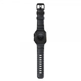 Nomad Apple Watch 44/45/46mm/Ultra 49mm ranneke Rocky Point, musta Storm