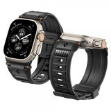 Spigen Apple Watch 44/45/46mm/Ultra 49mm ranneke Rugged Ultra Matte Black
