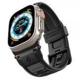 Spigen Apple Watch 44/45/46mm/Ultra 49mm ranneke Rugged Ultra Matte Black
