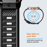 Spigen Apple Watch 44/45/46mm/Ultra 49mm ranneke Rugged Ultra Matte Black