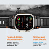Spigen Apple Watch 44/45/46mm/Ultra 49mm ranneke Rugged Ultra Matte Black