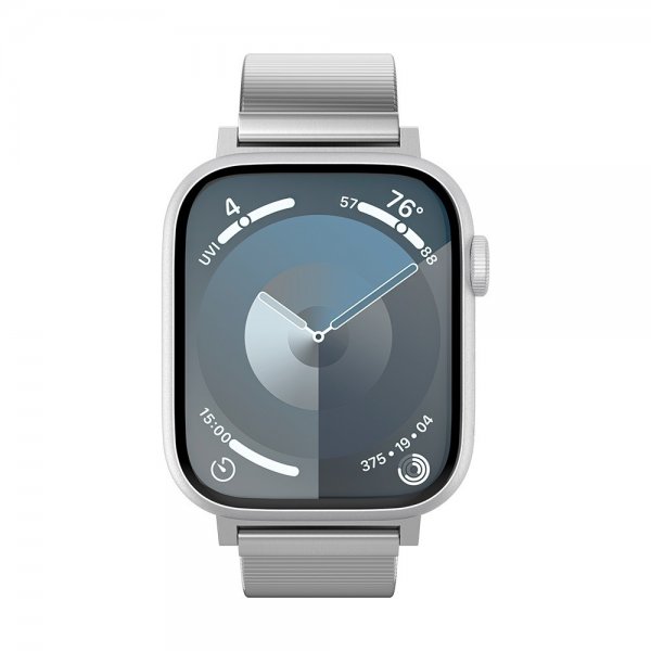 Spigen Apple Watch 44/45/46mm/Ultra 49mm ranneke Sleek Link, hopea