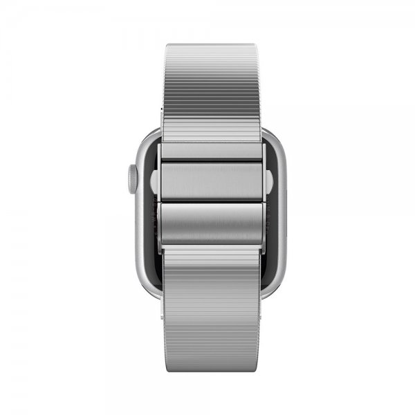 Spigen Apple Watch 44/45/46mm/Ultra 49mm ranneke Sleek Link, hopea