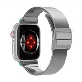 Spigen Apple Watch 44/45/46mm/Ultra 49mm ranneke Sleek Link, hopea