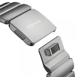 Nomad Apple Watch 44/45/46mm/Ultra 49mm ranneke Stratos Band Natural Icy Blue Glow
