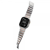 Nomad Apple Watch 44/45/46mm/Ultra 49mm ranneke Stratos Band Natural Ultra Orange