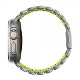 Nomad Apple Watch 44/45/46mm/Ultra 49mm ranneke Stratos Band Natural Volt