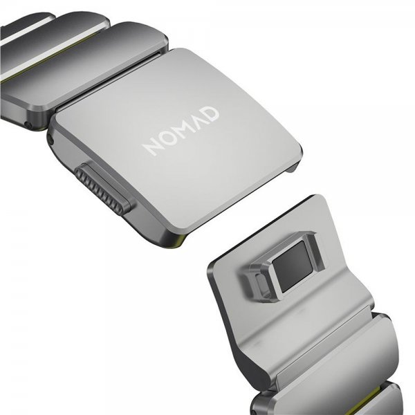 Nomad Apple Watch 44/45/46mm/Ultra 49mm ranneke Stratos Band Natural Volt