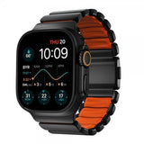 Nomad Apple Watch 44/45/46mm/Ultra 49mm ranneke Stratos Band, musta