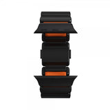 Nomad Apple Watch 44/45/46mm/Ultra 49mm ranneke Stratos Band, musta