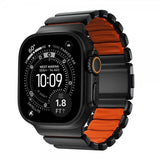 Nomad Apple Watch 44/45/46mm/Ultra 49mm ranneke Stratos Band, musta