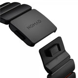 Nomad Apple Watch 44/45/46mm/Ultra 49mm ranneke Stratos Band, musta