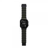 Nomad Apple Watch 44/45/46mm/Ultra 49mm ranneke Stratos Band Musta Volt