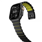 Nomad Apple Watch 44/45/46mm/Ultra 49mm ranneke Stratos Band Musta Volt