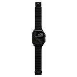 Nomad Apple Watch 44/45/46mm/Ultra 49mm ranneke Titanium Band musta