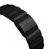 Nomad Apple Watch 44/45/46mm/Ultra 49mm ranneke Titanium Band musta