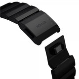 Nomad Apple Watch 44/45/46mm/Ultra 49mm ranneke Titanium Band musta